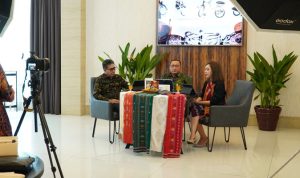 Wakil Wali Kota Tidore Kepulauan Ahmad Laiman, S.Sos menghadiri sekaligus menjadi Narasumber Podcast pada Kegiatan Discover The Natural Treasure Tidore-Ternate di Hotel Borobudur Jakarta, Selasa (21/4/2026)