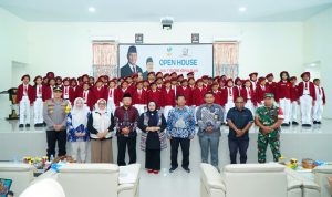 Asisten Sekda Bidang Pemerintahan dan Kesra bersama Keetu TP PKK Tidore melakukan peninjauan Fasilitas Sekolah Rakyat 7 Kota Tidore Kepulauan.