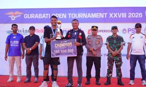 Porto FC dari Kelurahan Toloa berhasil keluar sebagai Sang Juara The Infinity League Gurabati Open Tournament ke 28 Tahun 2026